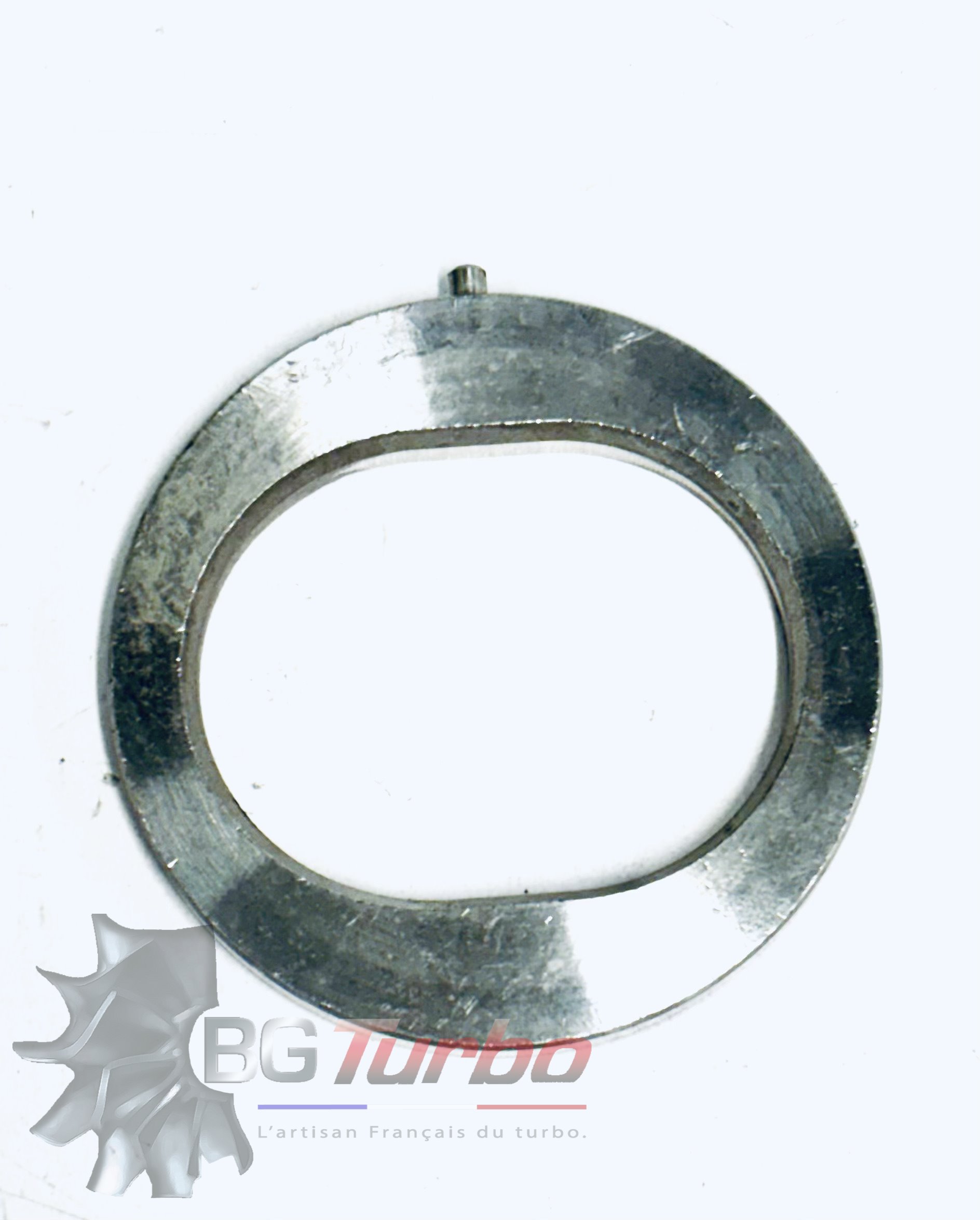ANNEAU ENTRETOISE ENTRE TURBO ET COLLECTEUR D'ECHAPPEMENT BMW 5326-970-0000 - ERGOT CENTRÉ - PIECE OE
